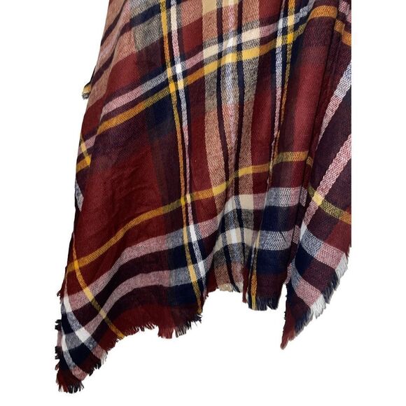 Plaid Oversized Blanket Scarf - Picture 7 of 14